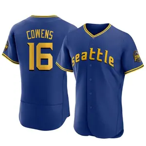 Al Cowens Seattle Mariners Authentic 2023 City Connect Jersey - Royal