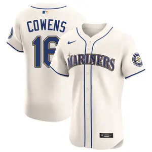 Al Cowens Seattle Mariners Elite Alternate Jersey - Cream