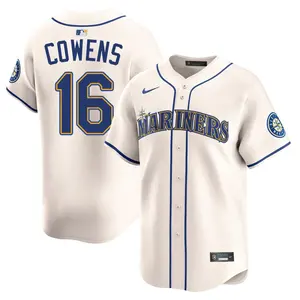 Al Cowens Seattle Mariners Limited Alternate Jersey - Cream