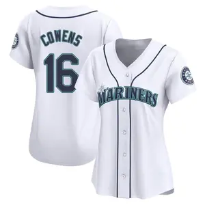 Al Cowens Seattle Mariners Women's Limited Home Jersey - White