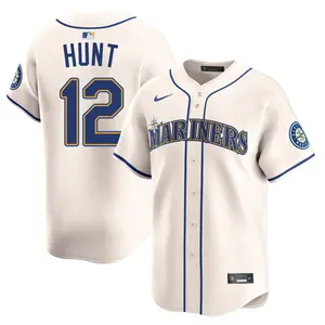 Blake Hunt Seattle Mariners Limited Alternate Jersey - Cream