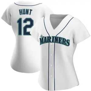 Blake Hunt Seattle Mariners Women's Replica Home Jersey - White