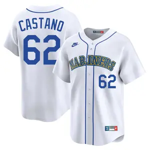 Blas Castano Seattle Mariners Limited Throwback Cooperstown Collection Jersey - White