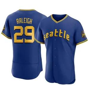 Cal Raleigh Seattle Mariners Authentic 2023 City Connect Jersey - Royal