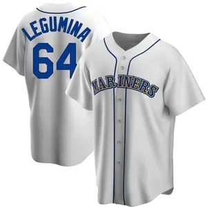 Casey Legumina Seattle Mariners Youth Replica Home Cooperstown Collection Jersey - White