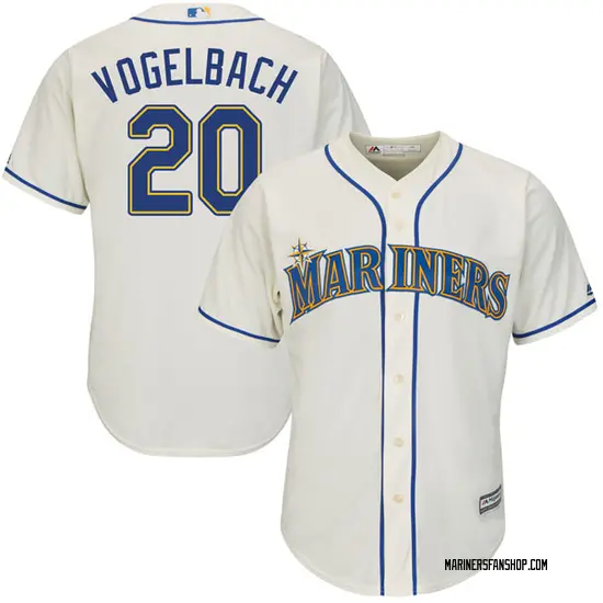 Daniel Vogelbach Seattle Mariners Replica Cool Base Alternate Majestic