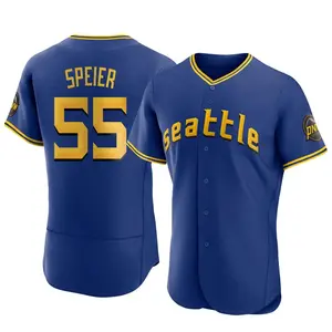 Gabe Speier Seattle Mariners Authentic 2023 City Connect Jersey - Royal
