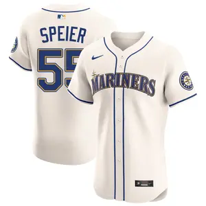 Gabe Speier Seattle Mariners Elite Alternate Jersey - Cream