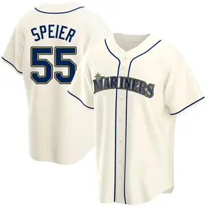 Gabe Speier Seattle Mariners Replica Alternate Jersey - Cream