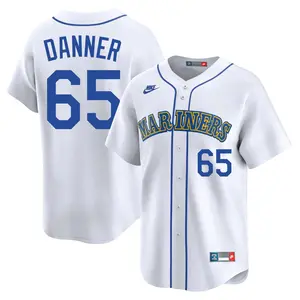 Hagen Danner Seattle Mariners Limited Throwback Cooperstown Collection Jersey - White