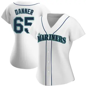 Hagen Danner Seattle Mariners Women's Replica Home Jersey - White