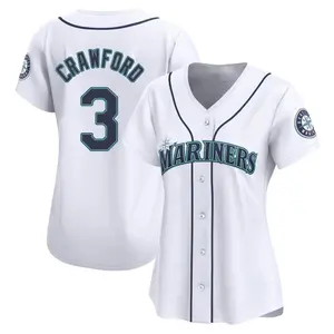 J.P. Crawford Seattle Mariners Women's Limited Home Jersey - White