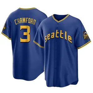 J.P. Crawford Seattle Mariners Youth Replica 2023 City Connect Jersey - Royal