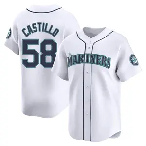 Luis Castillo Seattle Mariners Limited Home Jersey - White