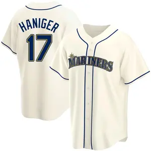 Mitch Haniger Seattle Mariners Replica Alternate Jersey - Cream