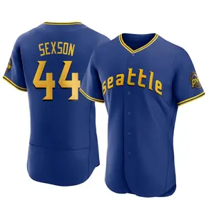 Richie Sexson Seattle Mariners Authentic 2023 City Connect Jersey - Royal