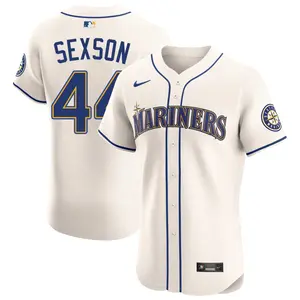Richie Sexson Seattle Mariners Elite Alternate Jersey - Cream
