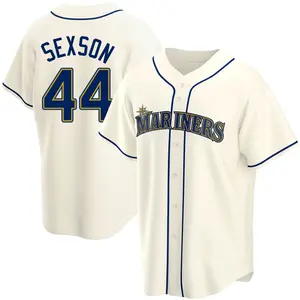 Richie Sexson Seattle Mariners Replica Alternate Jersey - Cream