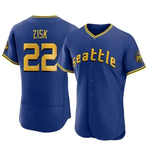 Richie Zisk Seattle Mariners Authentic 2023 City Connect Jersey - Royal