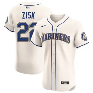 Richie Zisk Seattle Mariners Elite Alternate Jersey - Cream