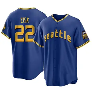 Richie Zisk Seattle Mariners Replica 2023 City Connect Jersey - Royal