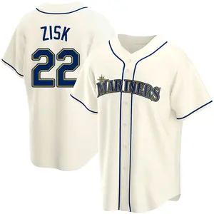 Richie Zisk Seattle Mariners Replica Alternate Jersey - Cream
