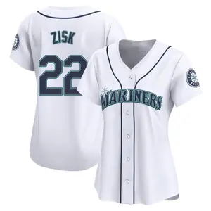 Richie Zisk Seattle Mariners Women's Limited Home Jersey - White