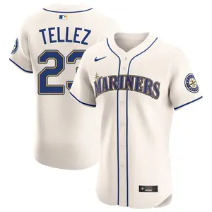Rowdy Tellez Seattle Mariners Elite Alternate Jersey - Cream