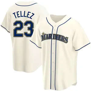 Rowdy Tellez Seattle Mariners Replica Alternate Jersey - Cream