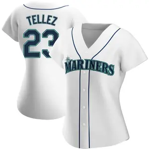 Rowdy Tellez Seattle Mariners Women's Replica Home Jersey - White