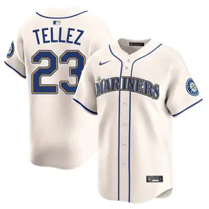 Rowdy Tellez Seattle Mariners Youth Limited Alternate Jersey - Cream