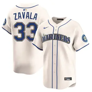 Seby Zavala Seattle Mariners Limited Alternate Jersey - Cream