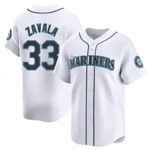 Seby Zavala Seattle Mariners Limited Home Jersey - White