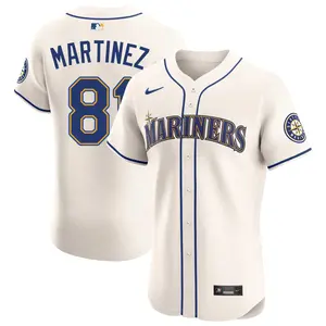 Seth Martinez Seattle Mariners Elite Alternate Jersey - Cream