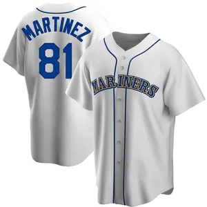 Seth Martinez Seattle Mariners Replica Home Cooperstown Collection Jersey - White