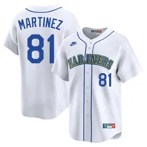 Seth Martinez Seattle Mariners Youth Limited Throwback Cooperstown Collection Jersey - White