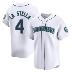 Tommy La Stella Seattle Mariners Limited Home Jersey - White