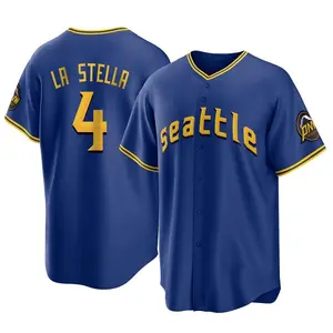 Tommy La Stella Seattle Mariners Replica 2023 City Connect Jersey - Royal